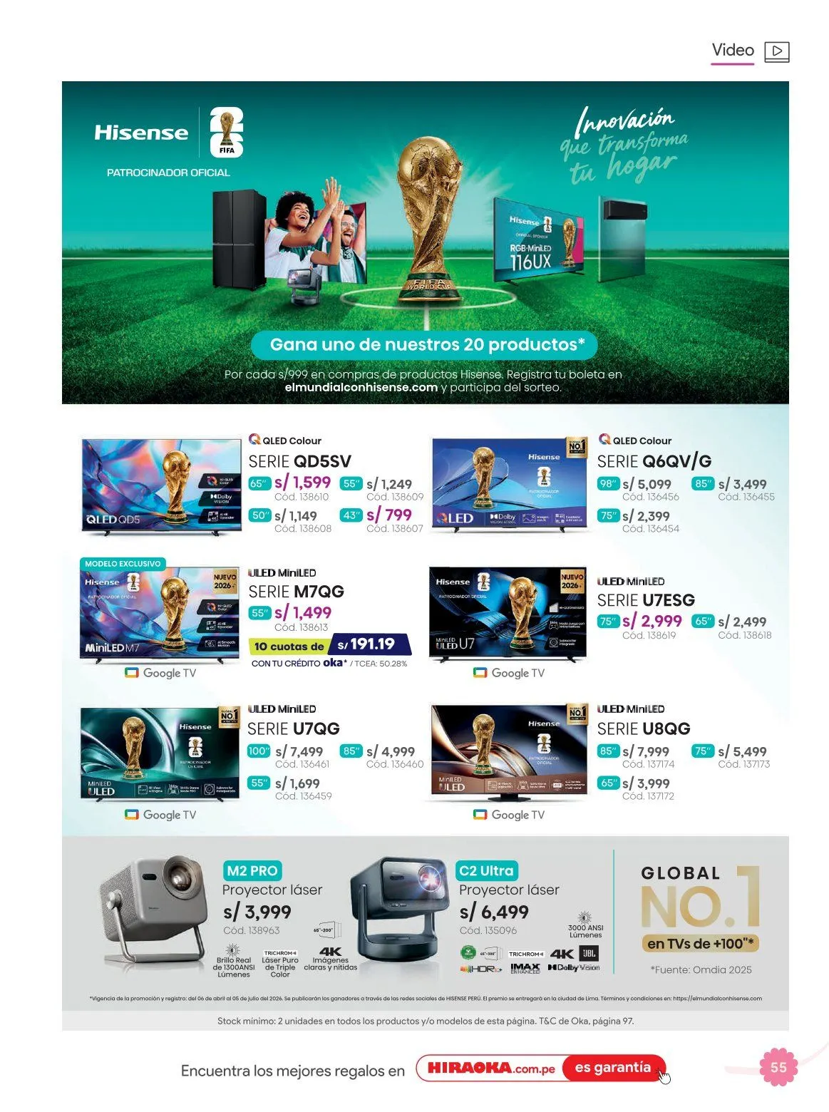 Catalogo de Hiraoka Ofertas 25 de abril al 17 de mayo 2026 - Pag 55