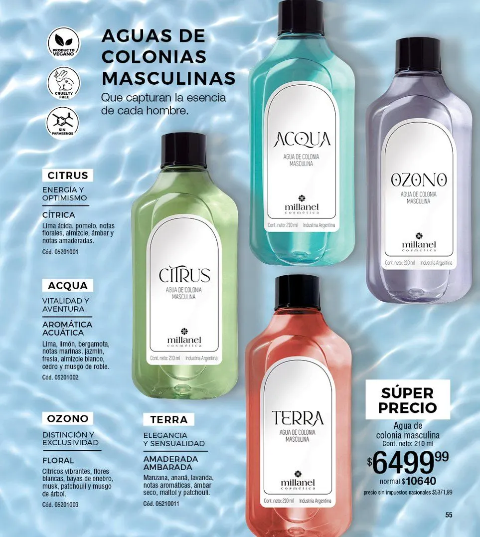 Ofertas de Catalogo Millanel 20 de octubre al 10 de noviembre 2025 - Página 55 del catálogo