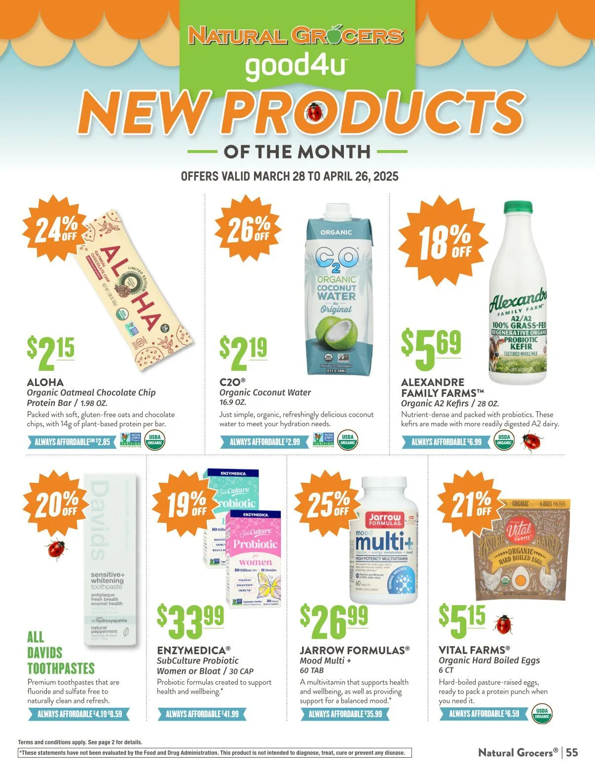 Weekly ad Natural Grocers Deals from April 4 to April 30 2025 - Page 9