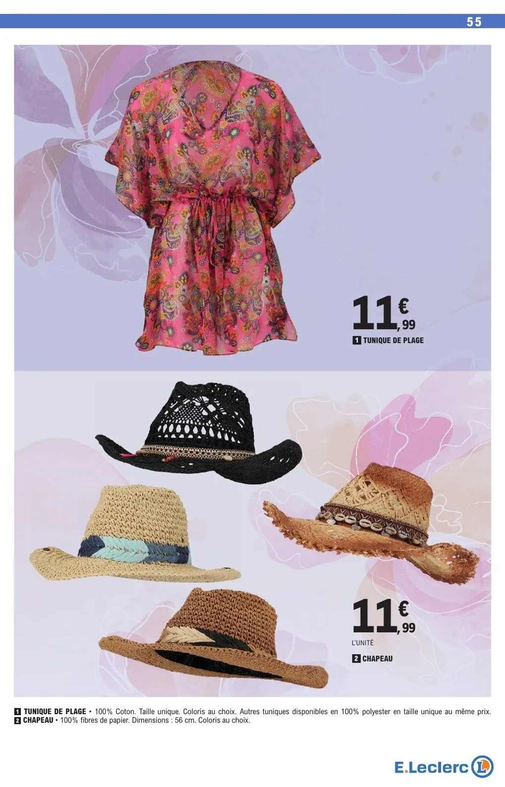 Catalogues E.Leclerc du 16 juin au 20 juin 2026 - Catalogue page 55