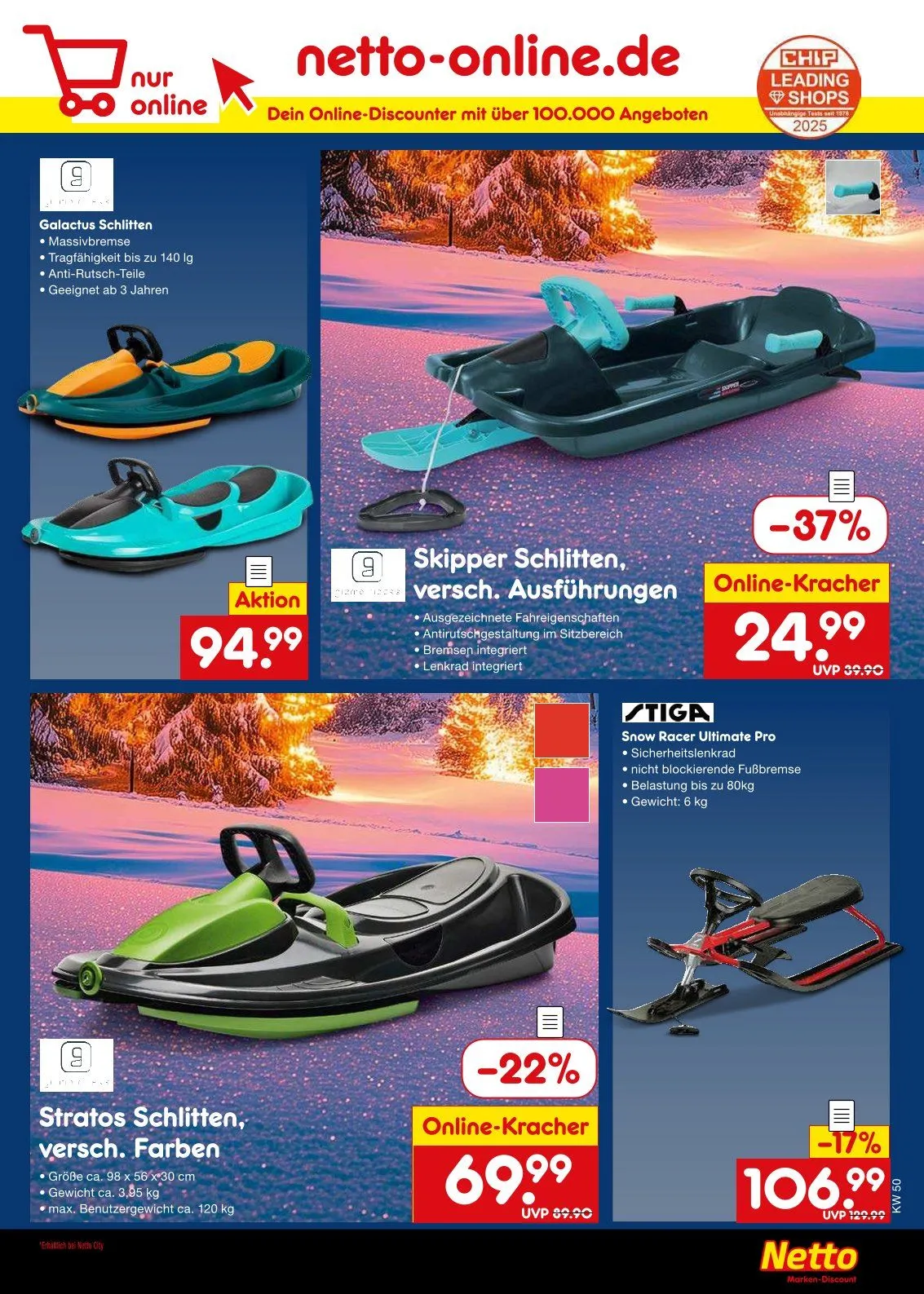 Netto Marken-Discount Angebote von 8. Dezember bis 13. Dezember 2025 - Prospekt seite 54