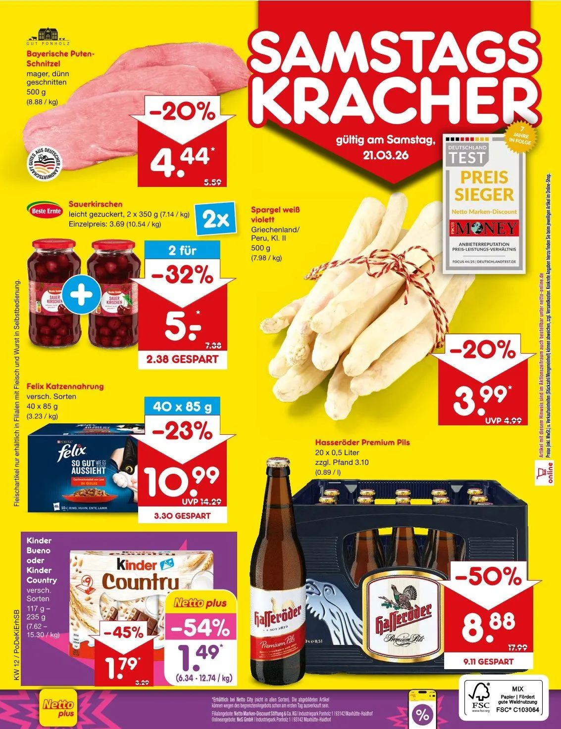  Netto Marken-Discount Prospekte von 16. März bis 21. März 2026 - Prospekt seite 56