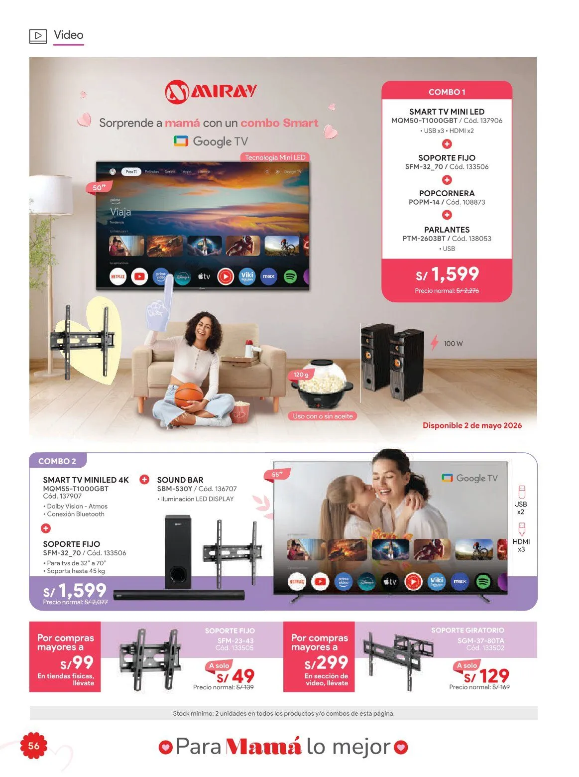 Catalogo de Hiraoka Ofertas 25 de abril al 17 de mayo 2026 - Pag 56