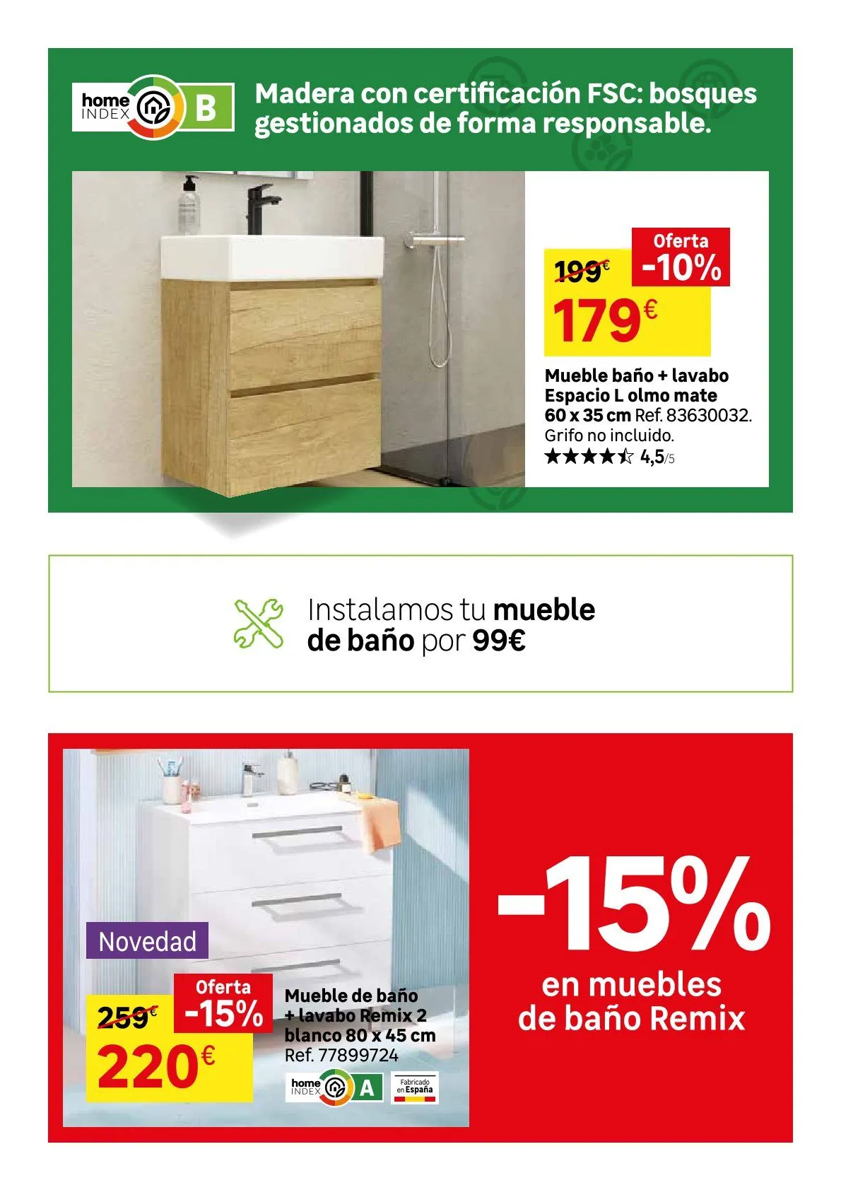 Catálogo de Leroy Merlin Ofertas 26 de mayo al 22 de junio 2026 - Página 56