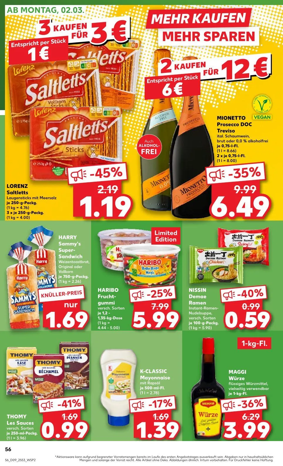 Kaufland Angebote von 27. Februar bis 4. März 2026 - Prospekt seite 56