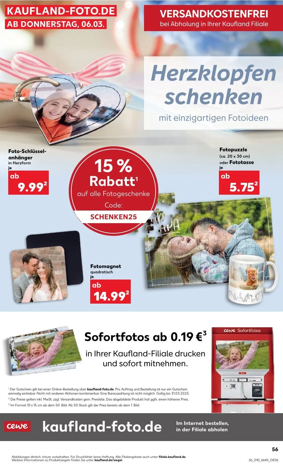 Kaufland Prospekt von 6. März bis 12. März 2025 - Prospekt seite 56