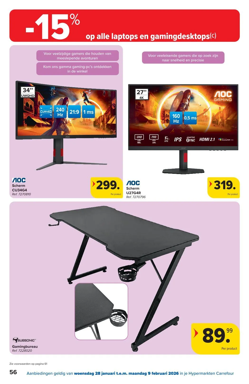 Carrefour folder van 28 januari tot 9 februari 2026 - folder pagina 56