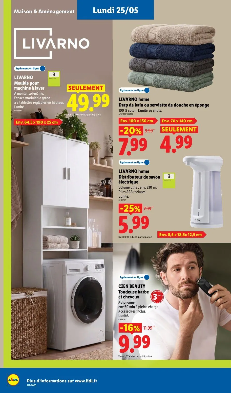 Catalogues Lidl du 28 mai au 3 juin 2026 - Catalogue page 56