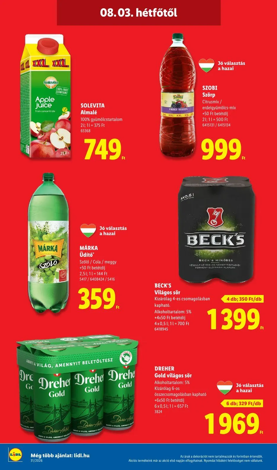 Katalógus Lidl  július 30.-tól augusztus 8.-ig 2026. - Oldal 56