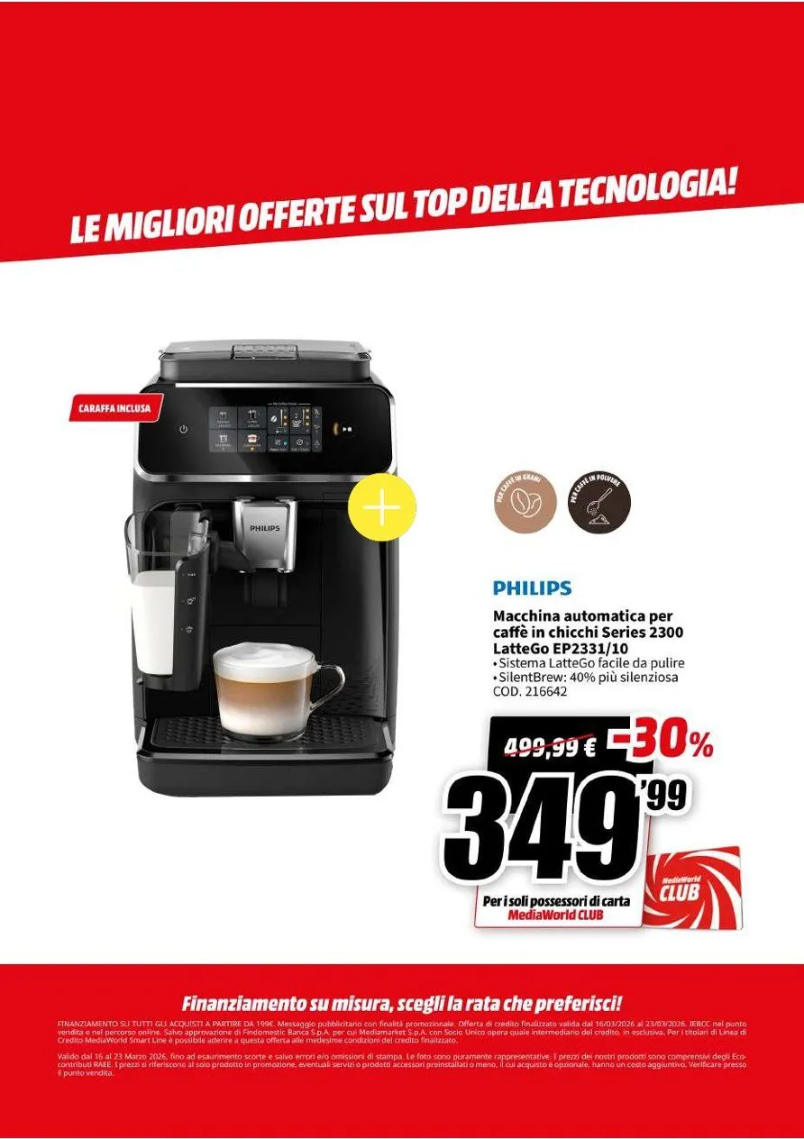 Volantini MEDIAWORLD da 16 marzo a 23 marzo di 2026 - Pagina del volantino 56