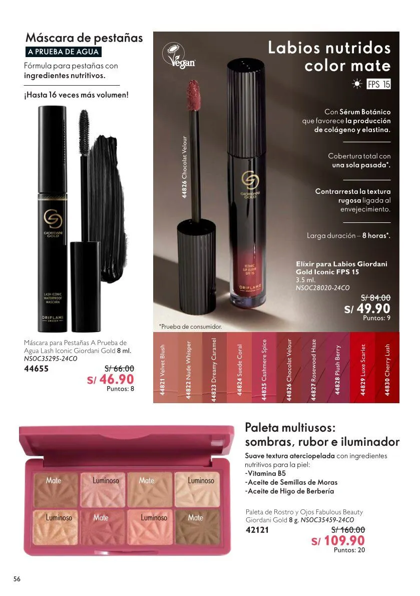 Catalogo de Oriflame Ofertas 26 de diciembre al 27 de enero 2026 - Pag 56