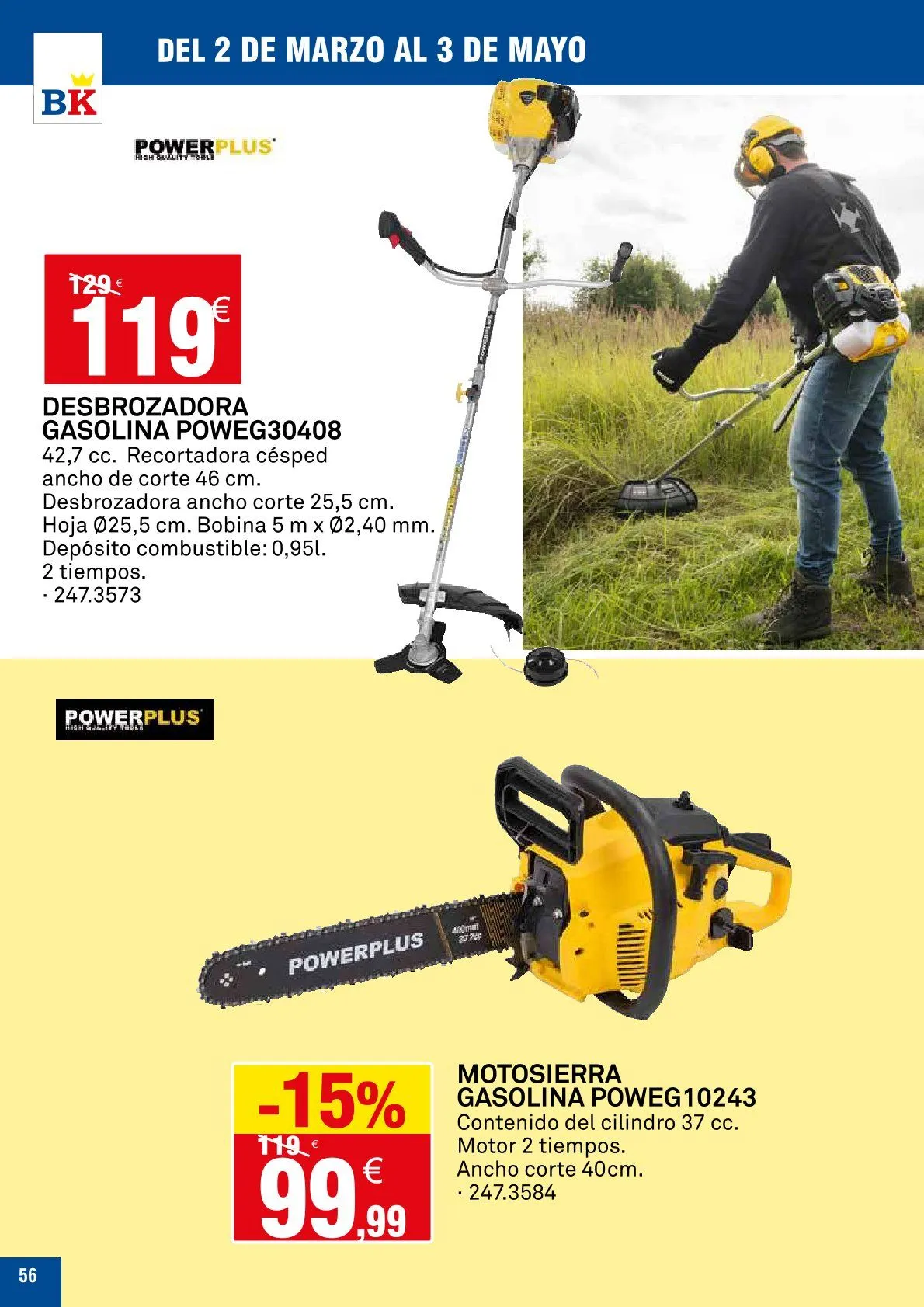 Catálogo de Bricoking Ofertas 2 de marzo al 3 de marzo 2026 - Página 56