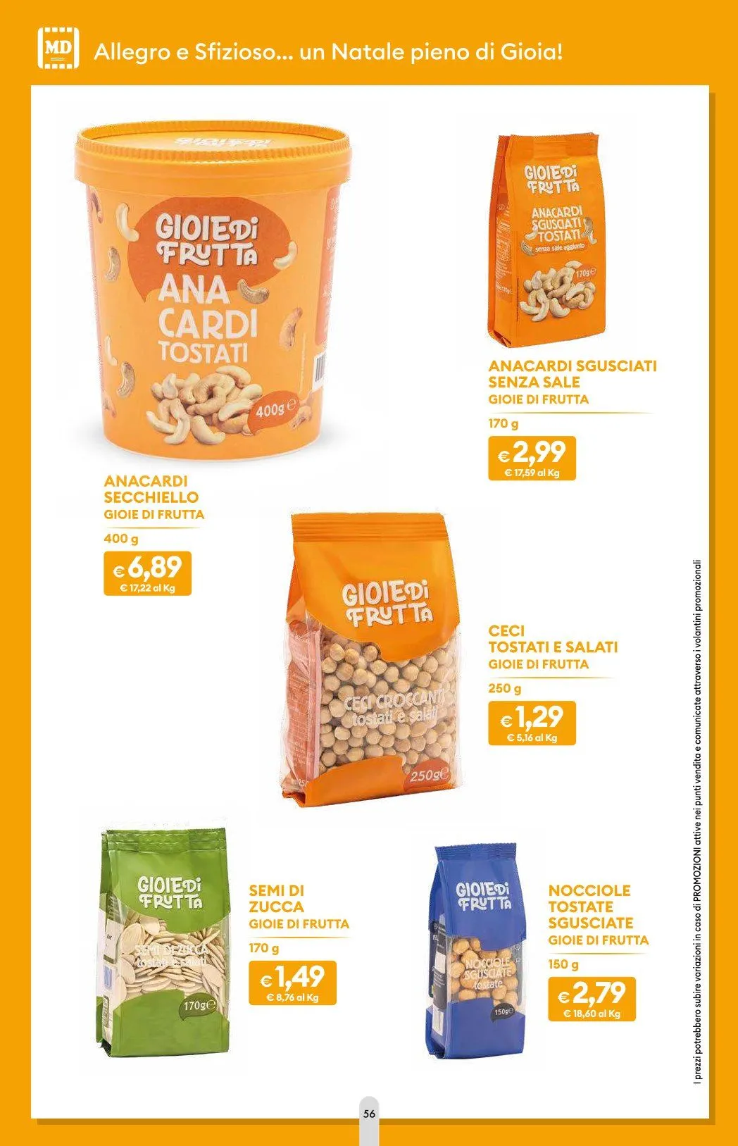 MD Discount Volantino  da 15 dicembre a 31 dicembre di 2025 - Pagina del volantino 56