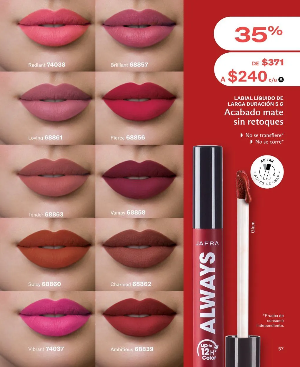 Catálogo de Jafra Ofertas 1 de mayo al 31 de mayo 2026 - Pagina 58
