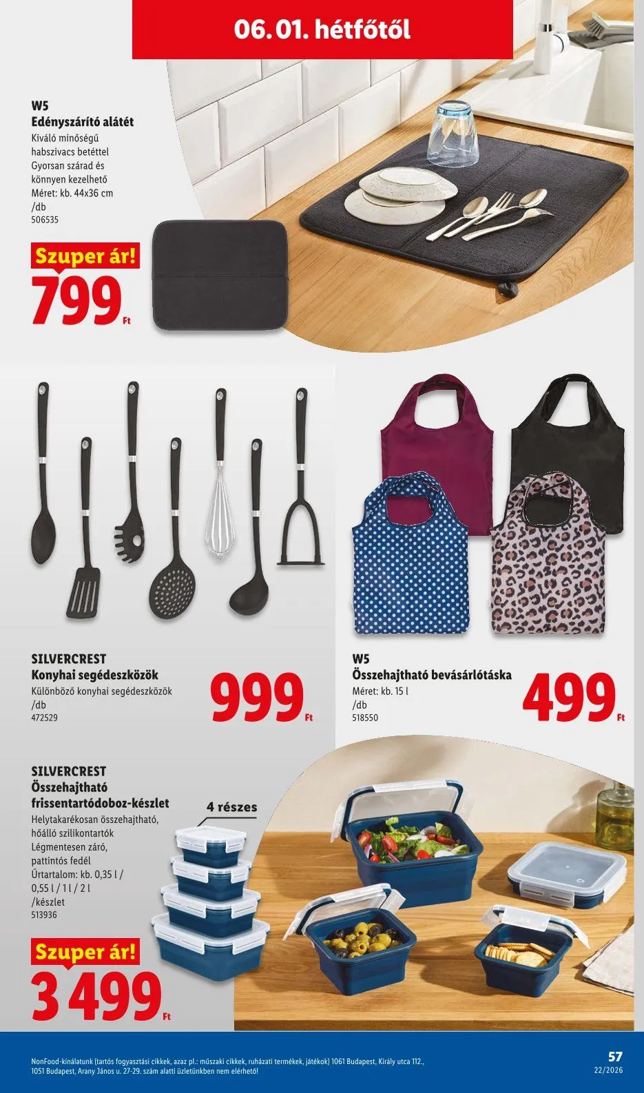 Katalógus  Lidl legfrissebb  május 28.-tól június 3.-ig 2026. - Oldal 57