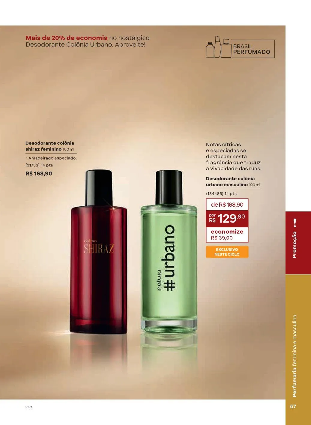 Encarte de NATURA 1 de abril até 30 de abril 2026 - Pagina 57