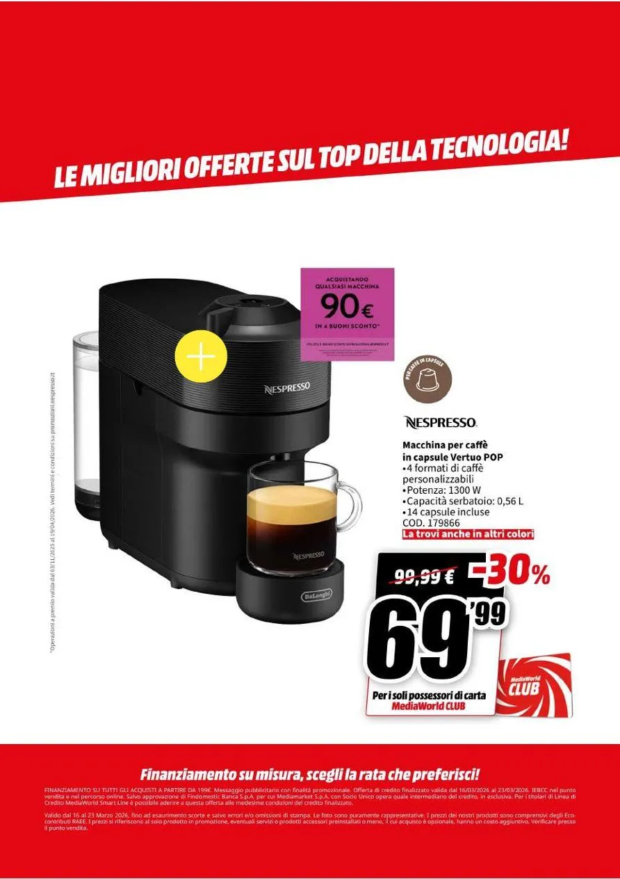 Volantini MEDIAWORLD da 16 marzo a 23 marzo di 2026 - Pagina del volantino 57
