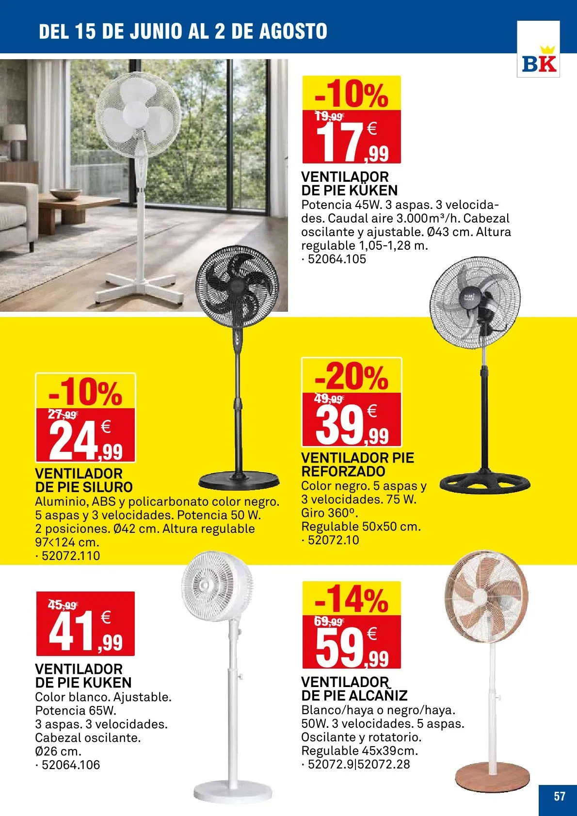 Catálogo de Bricoking Ofertas 15 de junio al 2 de agosto 2026 - Página 57