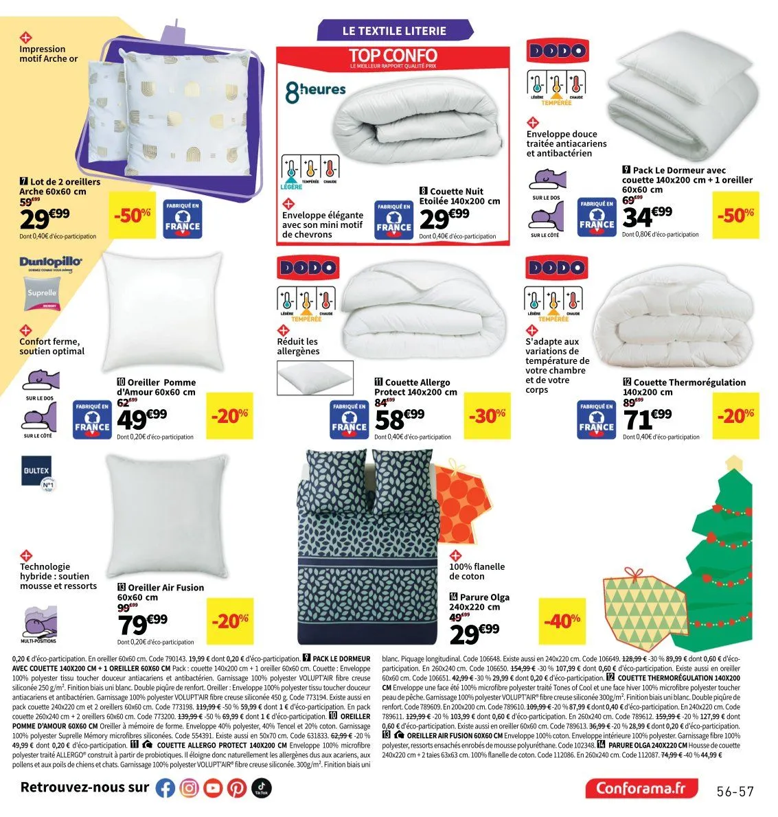 Catalogues Conforama du 28 octobre au 25 décembre 2025 - Catalogue page 57