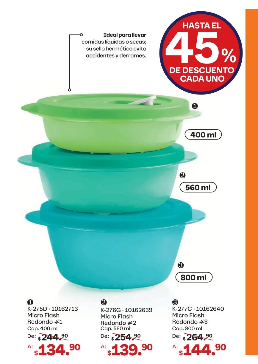 Catálogo de Tupperware Ofertas 17 de abril al 20 de mayo 2026 - Pagina 57