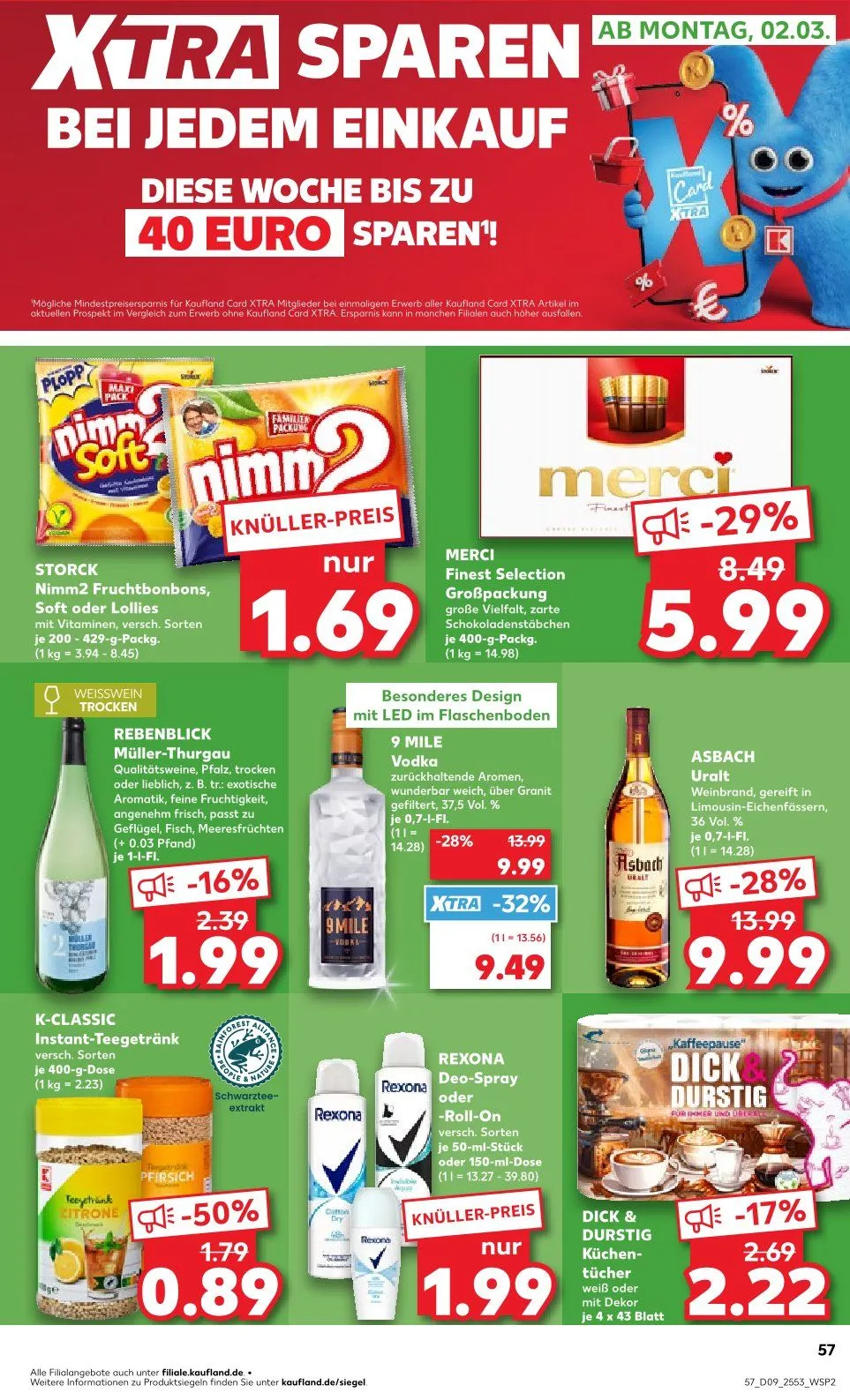 Kaufland Angebote von 27. Februar bis 4. März 2026 - Prospekt seite 57