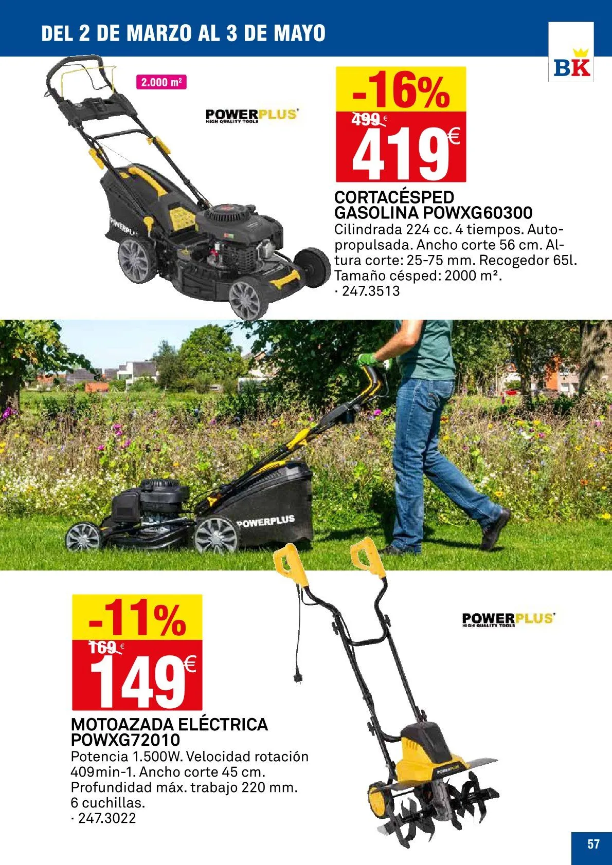 Catálogo de Bricoking Ofertas 2 de marzo al 3 de marzo 2026 - Página 57