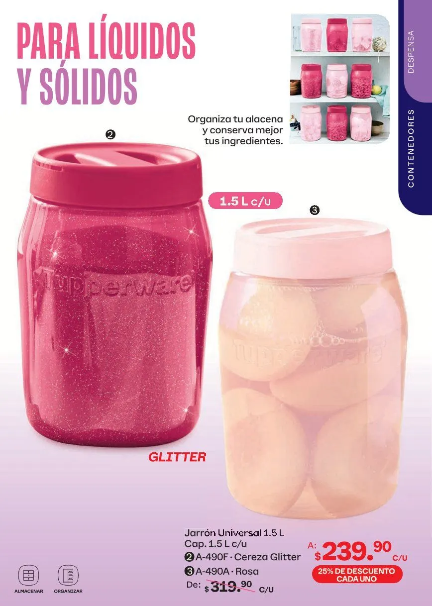 Catálogo de Tupperware Ofertas 15 de junio al 12 de julio 2026 - Pagina 57