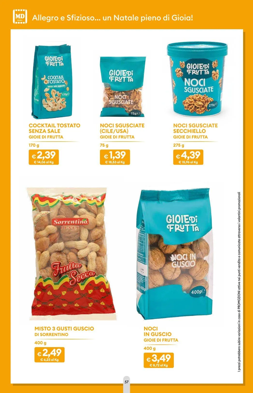 MD Discount Volantino  da 15 dicembre a 31 dicembre di 2025 - Pagina del volantino 57