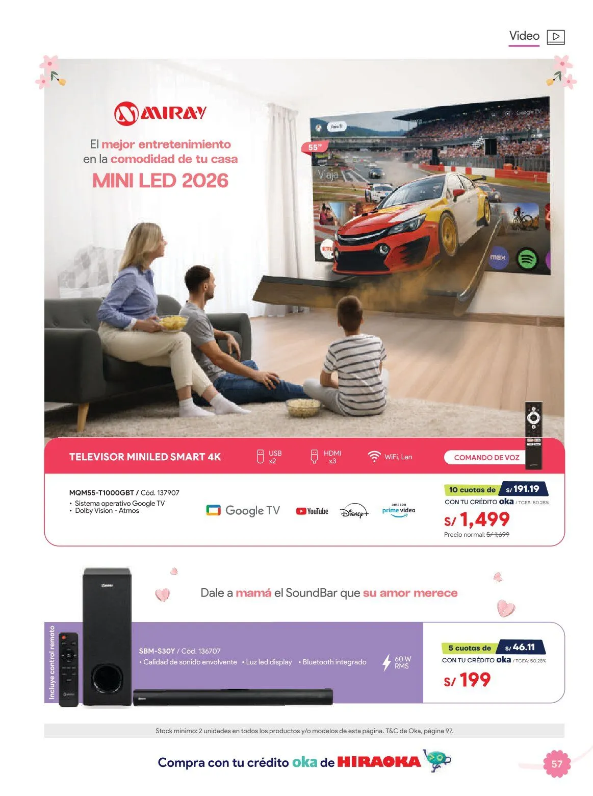 Catalogo de Hiraoka Ofertas 25 de abril al 17 de mayo 2026 - Pag 57