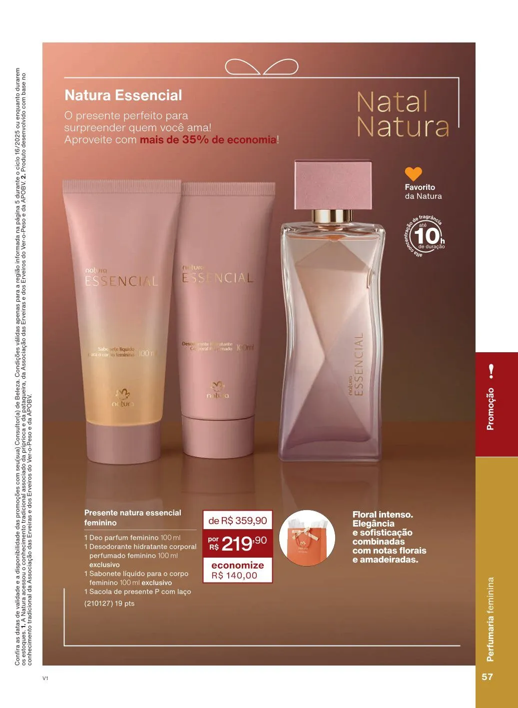 Encarte de Natura Ofertas 1 de outubro até 31 de outubro 2025 - Pagina 57