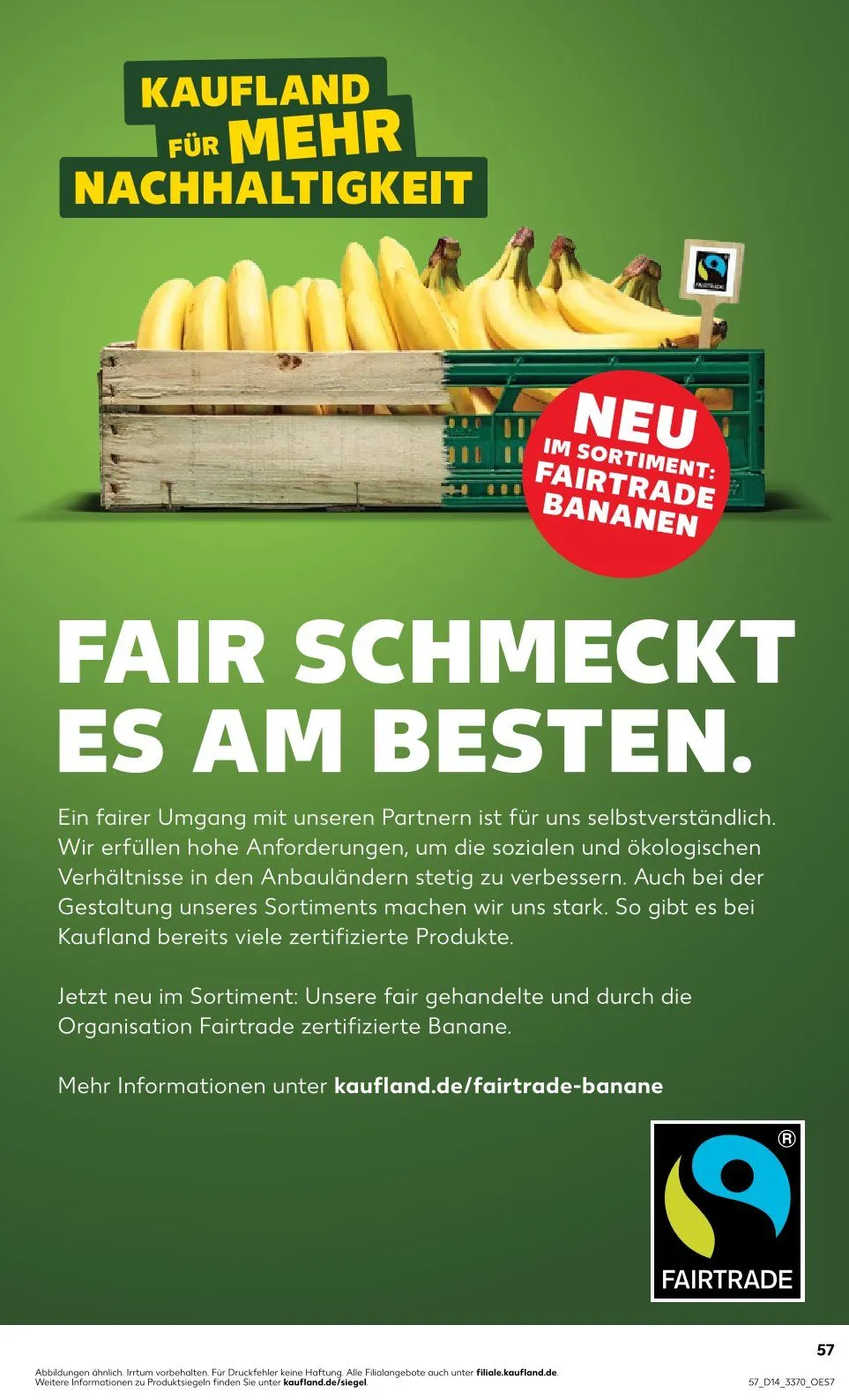 Kaufland Prospekt von 3. April bis 9. April 2025 - Prospekt seite 57