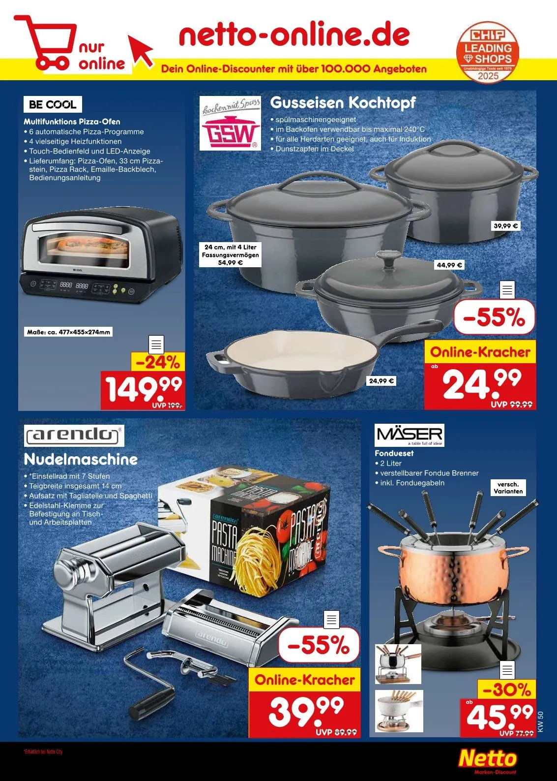 Netto Marken-Discount Angebote von 8. Dezember bis 13. Dezember 2025 - Prospekt seite 56