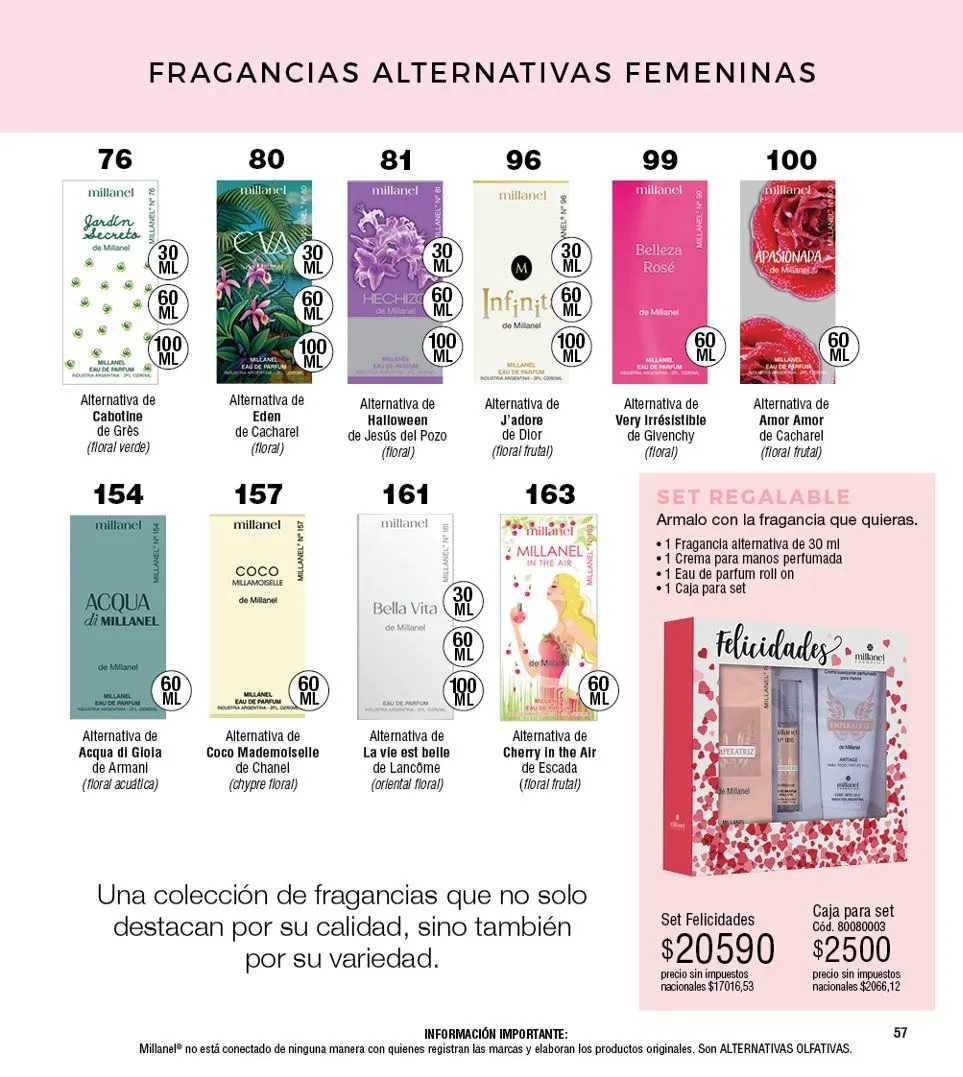 Ofertas de  Ofertas Millanel  20 de julio al 16 de agosto 2026 - Página 57 del catálogo