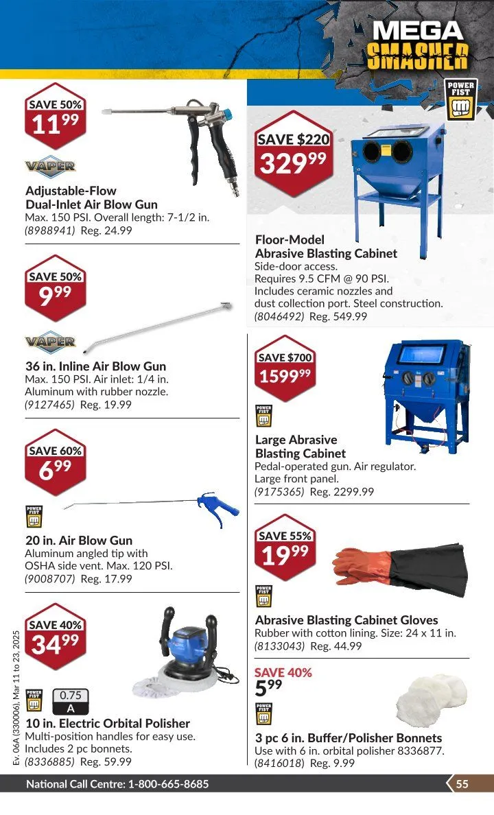 Princess Auto flyers from March 11 to March 23 2025 - flyer page 69