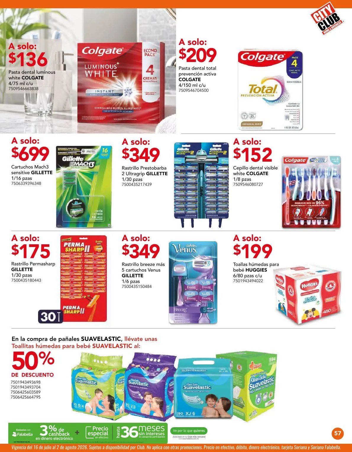 Catálogo de City Club Ofertas 1 de julio al 31 de julio 2026 - Pagina 57