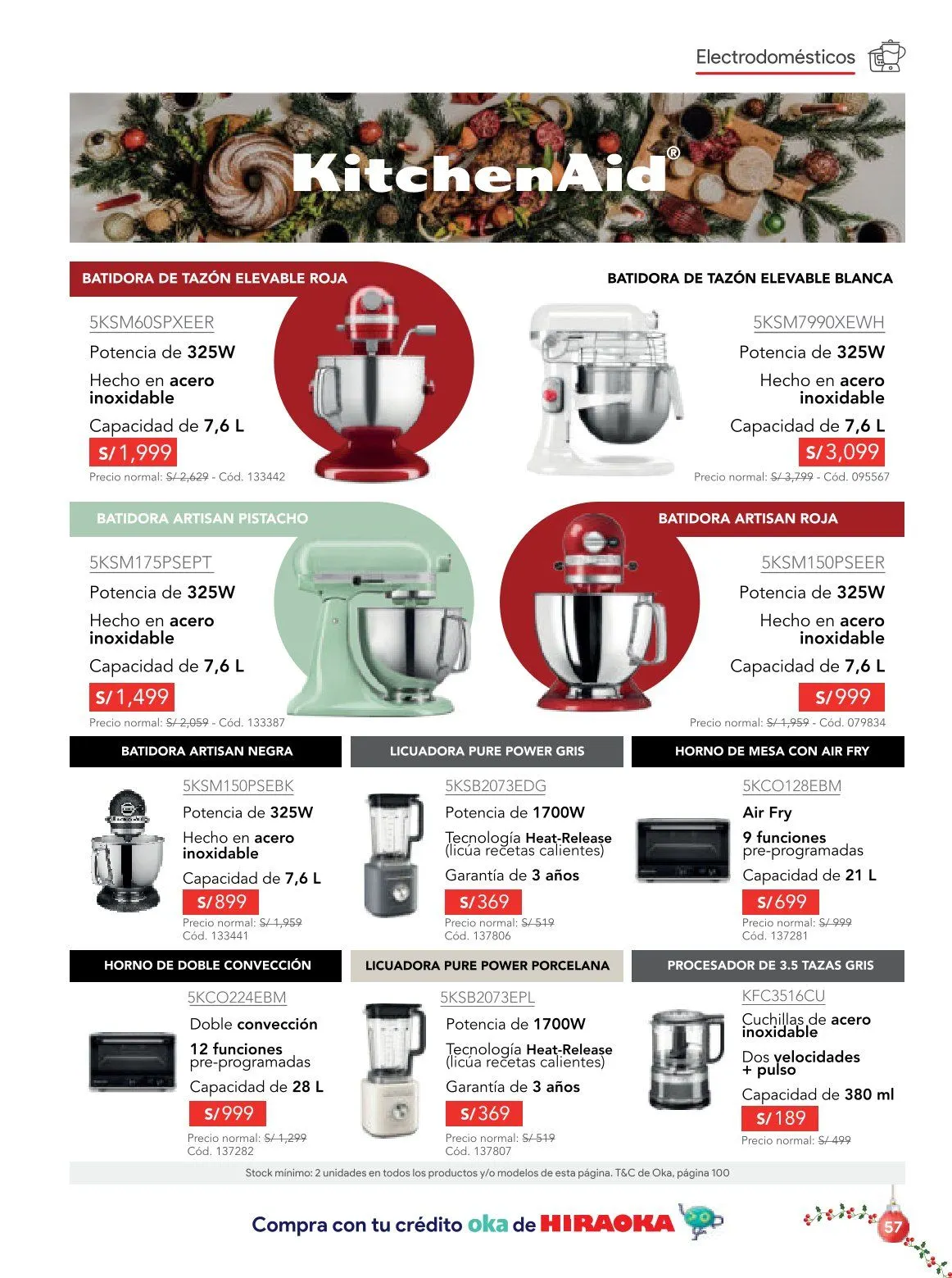 Catalogo de Hiraoka Ofertas 9 de diciembre al 31 de diciembre 2025 - Pag 57