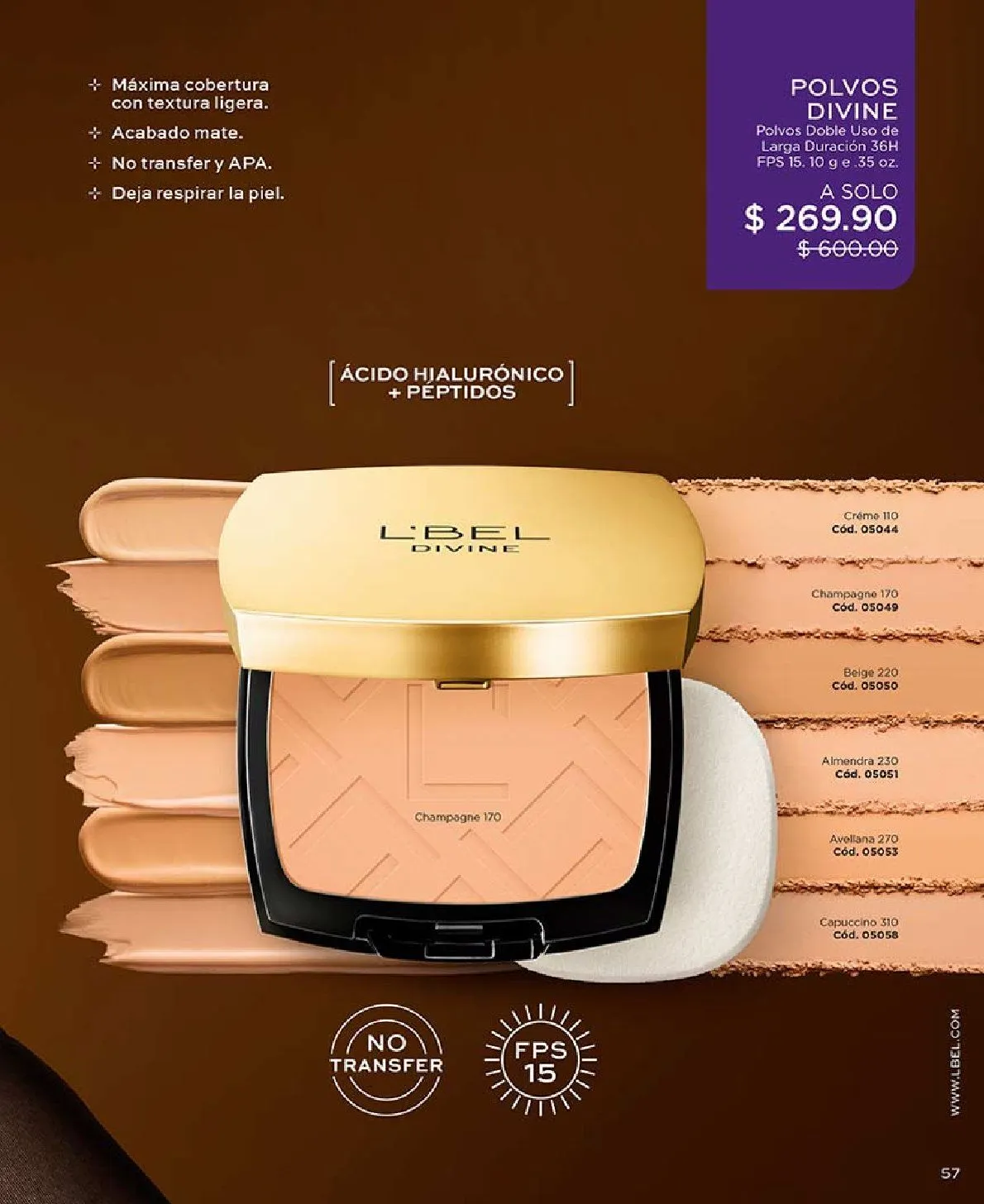 Catálogo de  L'Bel catálogos y ofertas 2 de marzo al 31 de marzo 2026 - Pagina 57