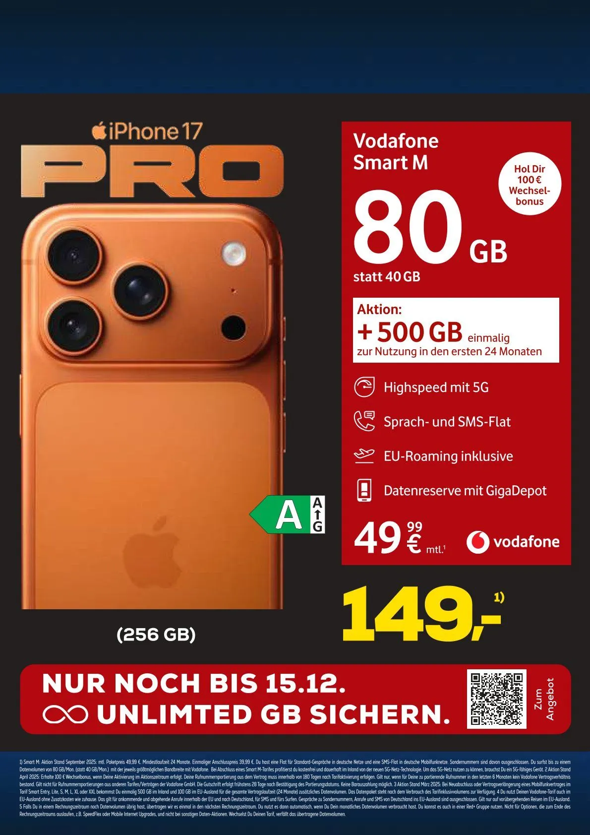 Euronics XXL Angebote von 1. Dezember bis 31. Dezember 2025 - Prospekt seite 57