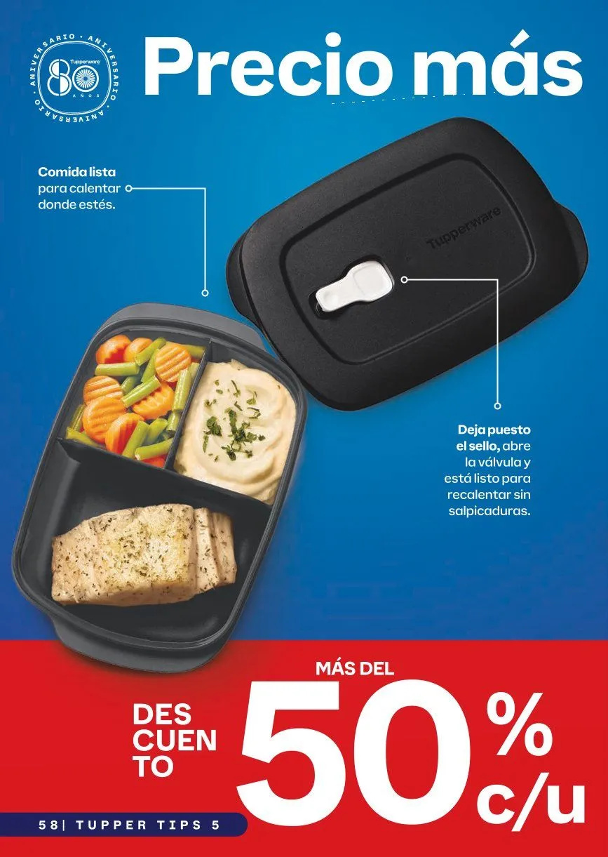 Catálogo de Tupperware Ofertas 17 de abril al 20 de mayo 2026 - Pagina 58