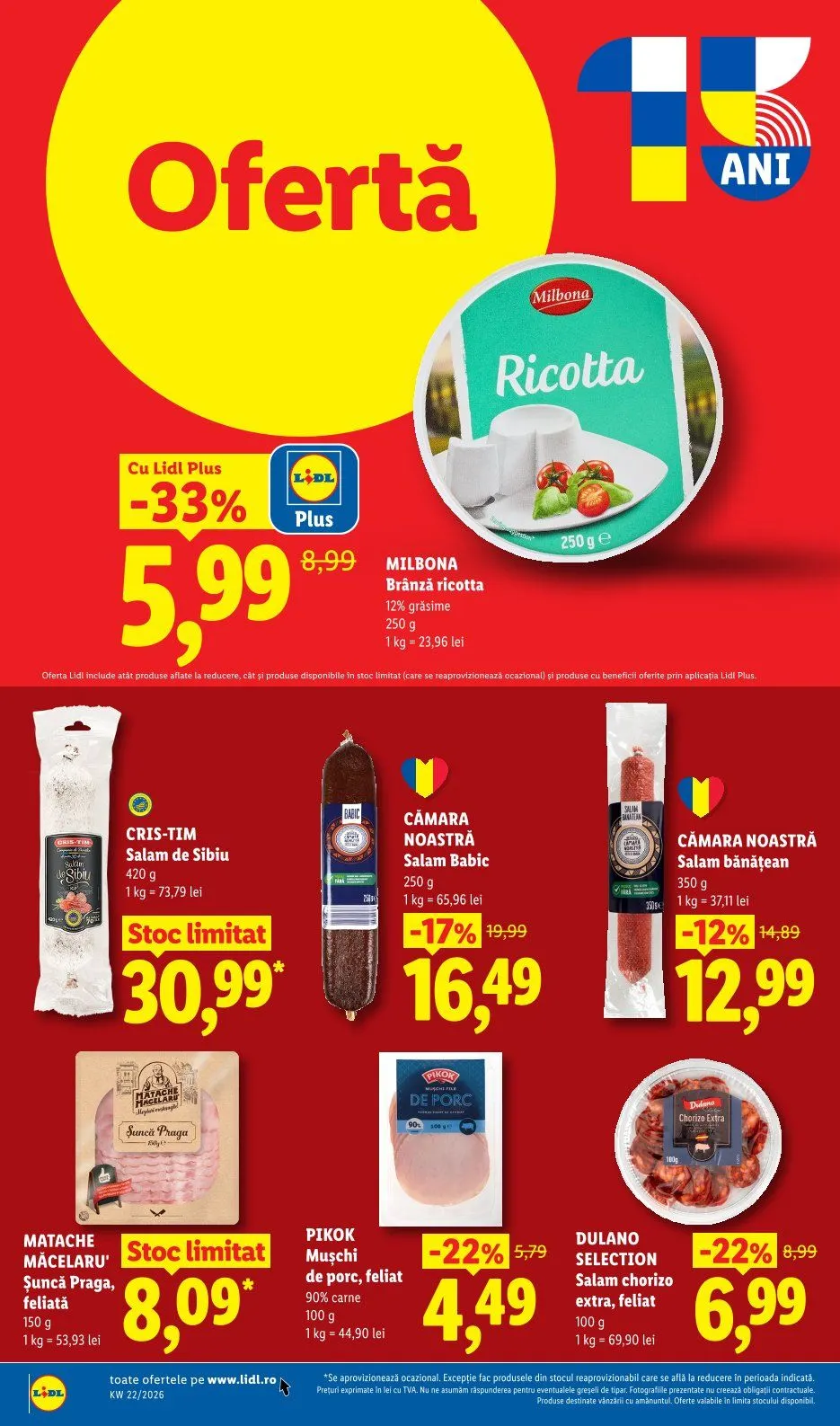 Catalog Lidl catalog de la 25 mai până la 31 mai 2026 - Revista Pagina 58