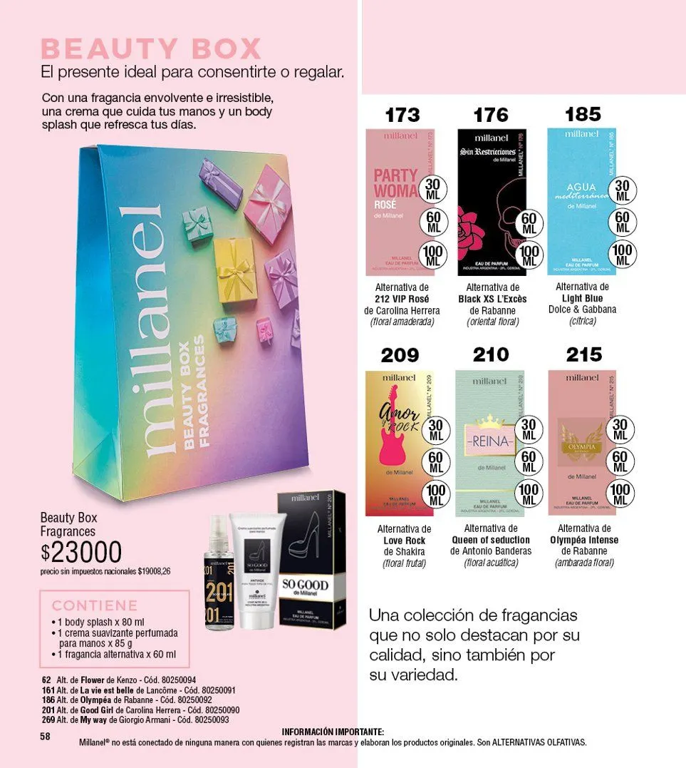 Ofertas de  Ofertas Millanel  20 de julio al 16 de agosto 2026 - Página 58 del catálogo
