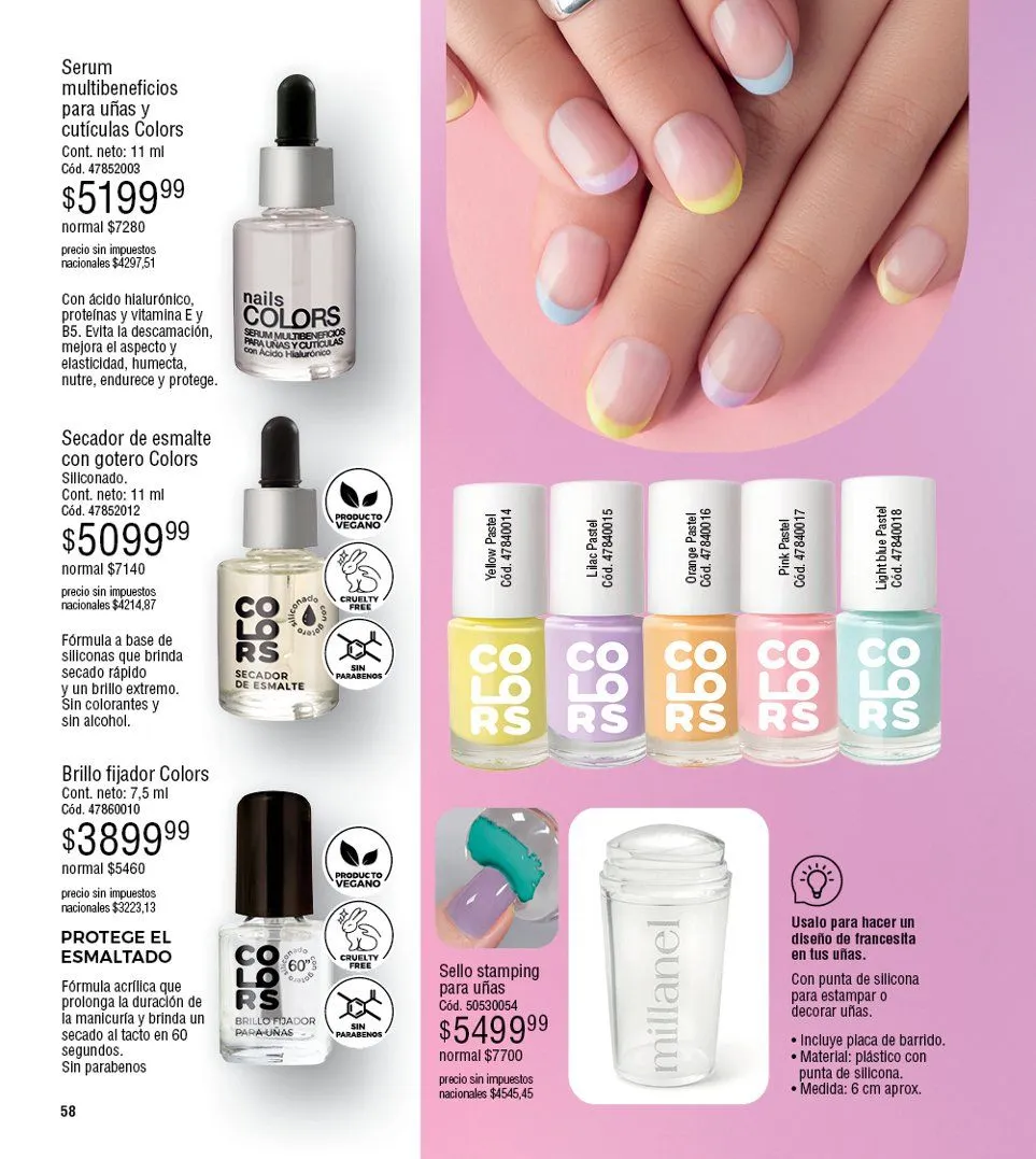 Ofertas de  Ofertas Millanel  27 de abril al 24 de mayo 2026 - Página 58 del catálogo