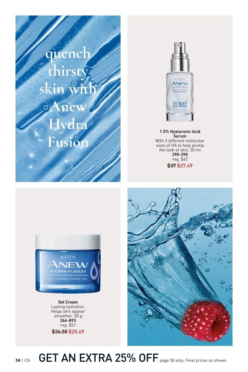 Avon Sales from April 7 to April 20 2026 - flyer page 58