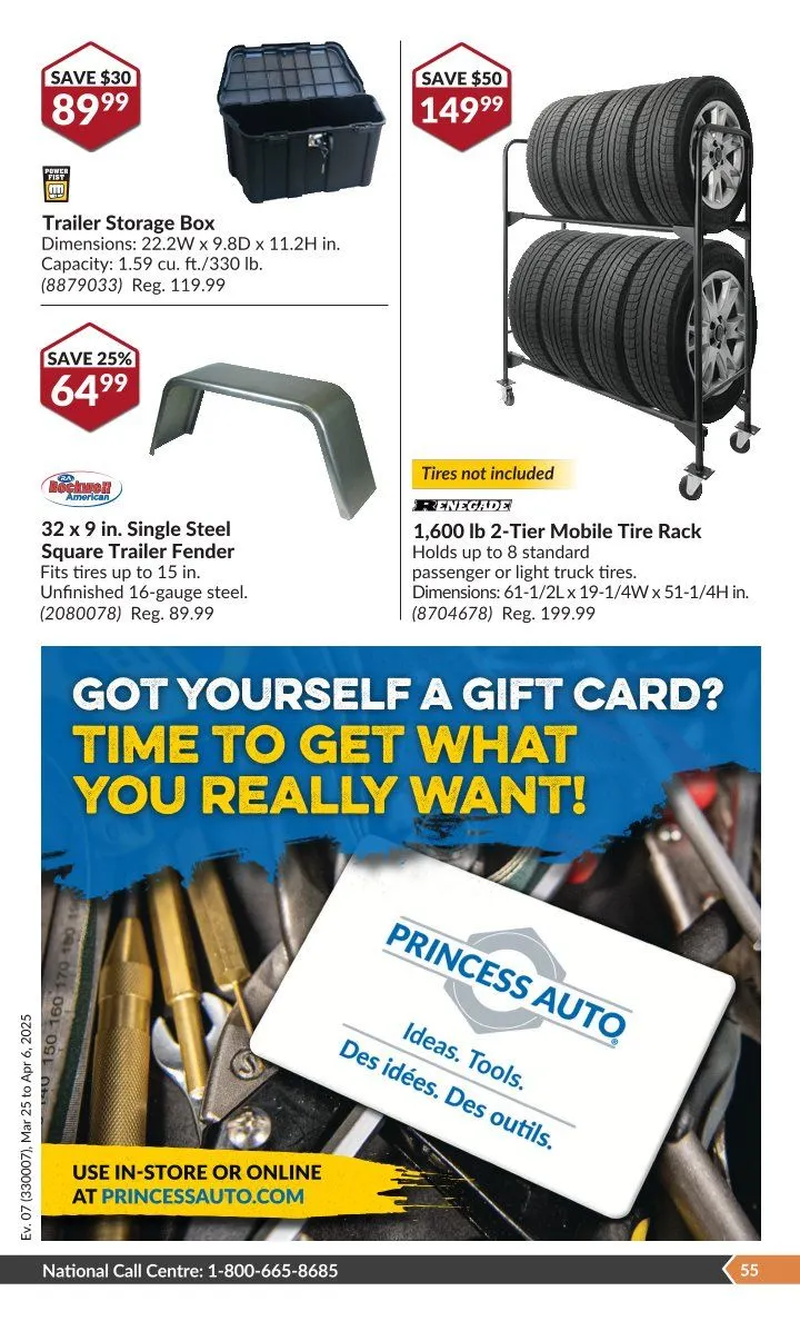 Princess Auto Sales from March 25 to April 6 2025 - flyer page 76