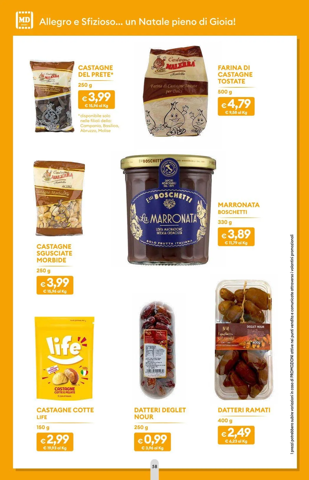 MD Discount Volantino  da 15 dicembre a 31 dicembre di 2025 - Pagina del volantino 58