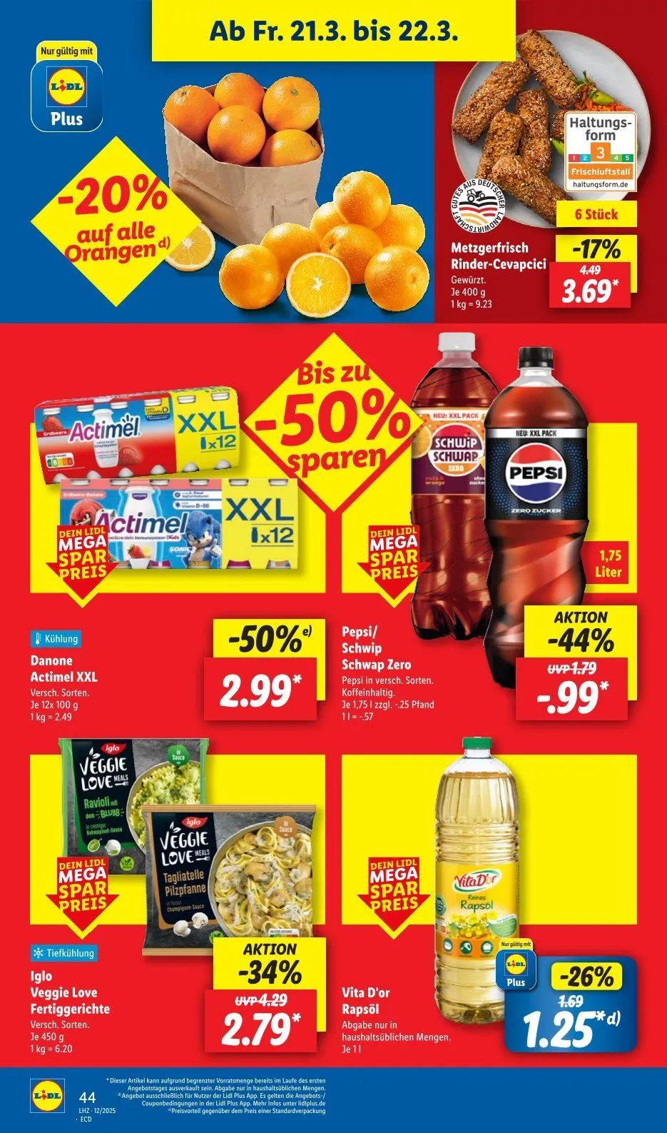 Lidl Prospekt von 17. März bis 22. März 2025 - Prospekt seite 58