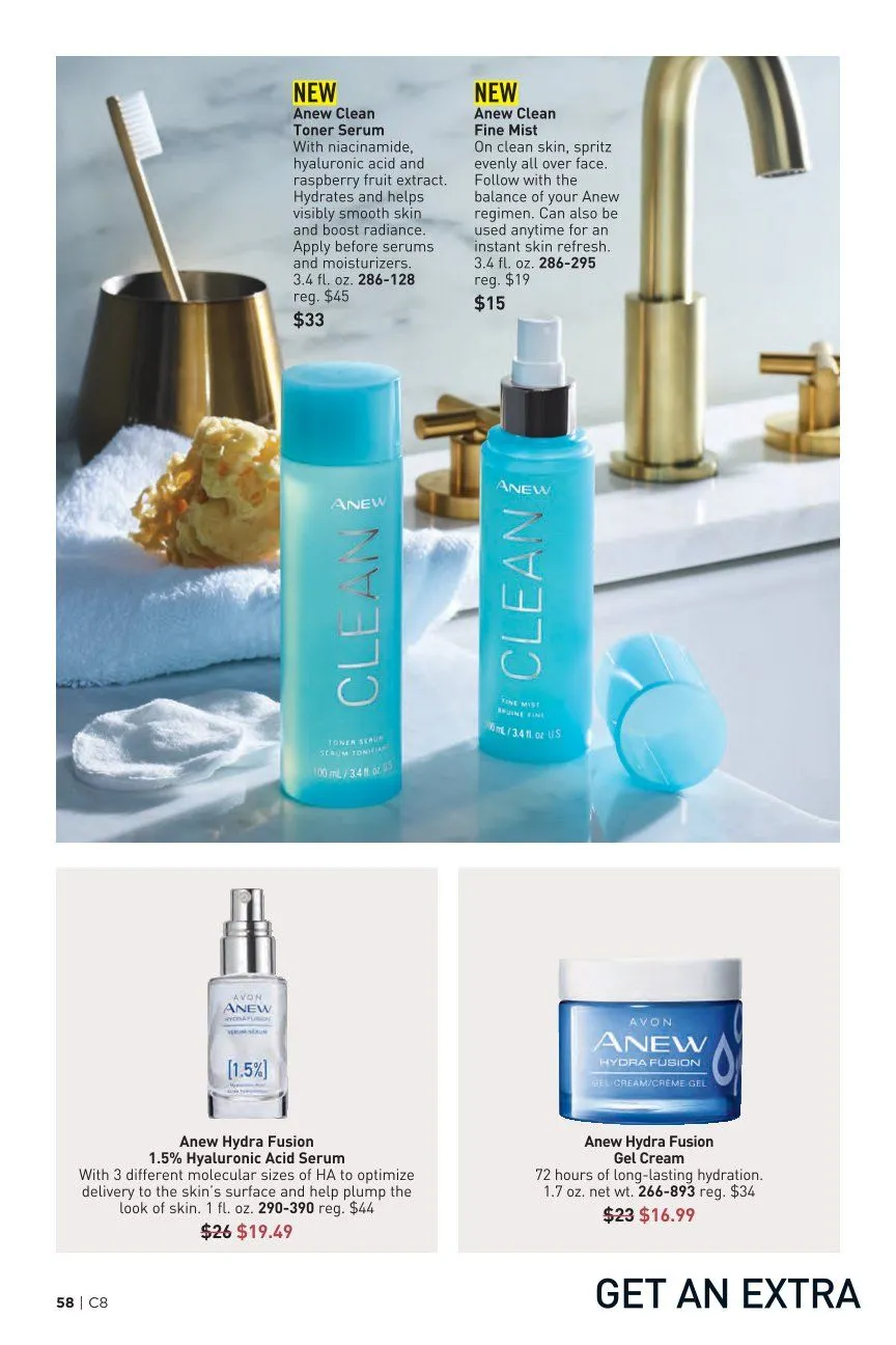 Avon Sales from April 10 to April 30 2026 - flyer page 58