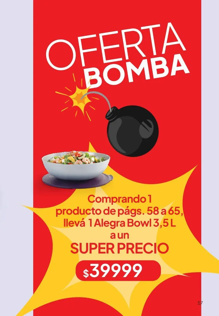 Ofertas de  Ofertas Tupperware  9 de junio al 30 de junio 2026 - Página 57 del catálogo