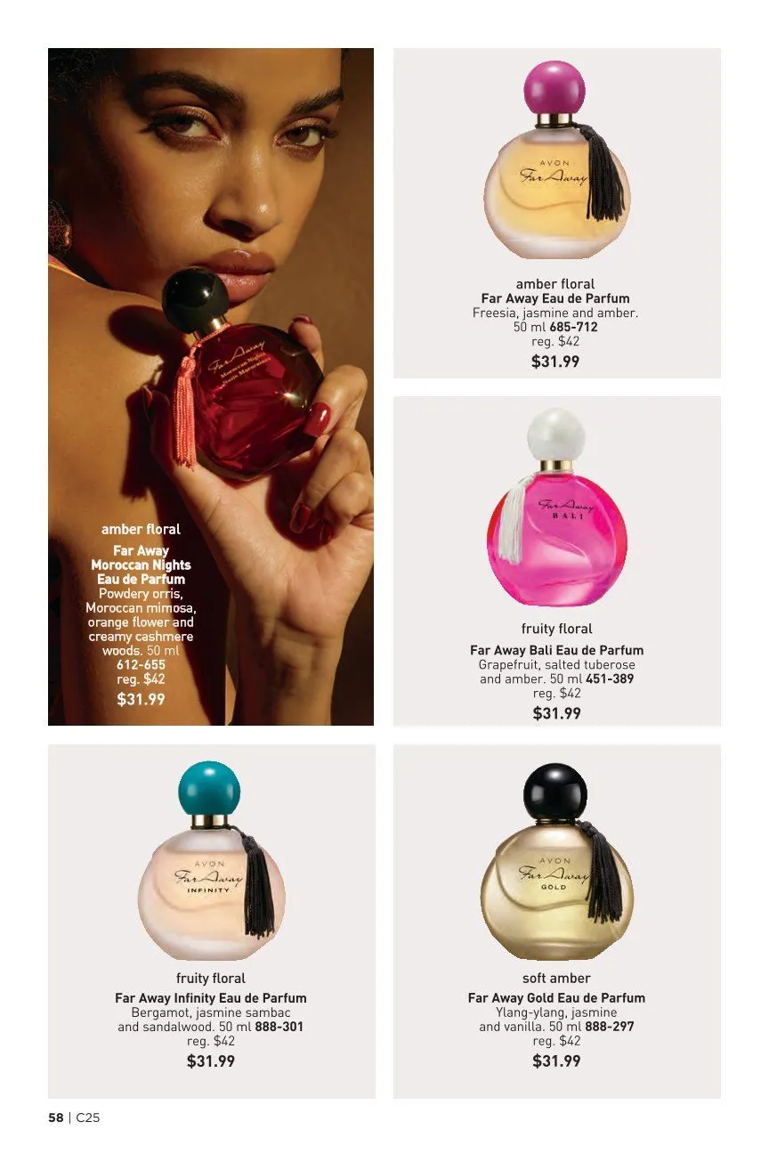 Avon Sales from December 1 to December 31 2025 - flyer page 58