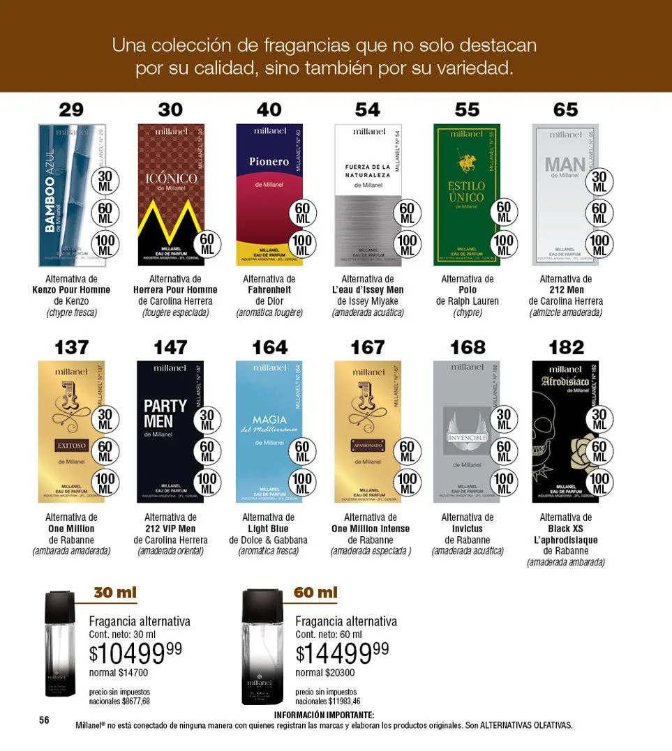 Ofertas de Millanel Ofertas 10 de noviembre al 7 de diciembre 2025 - Página 58 del catálogo